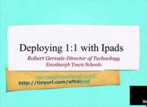 1:1 with iPads