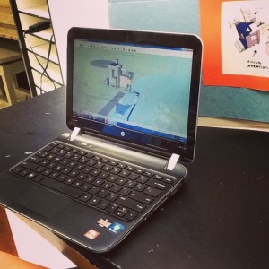 This student, inspired by a trip to Winooski Mill, replicated a water mill in Google Sketch-Up as part of a lesson plan he created for others wanting to learn Sketch-Up.