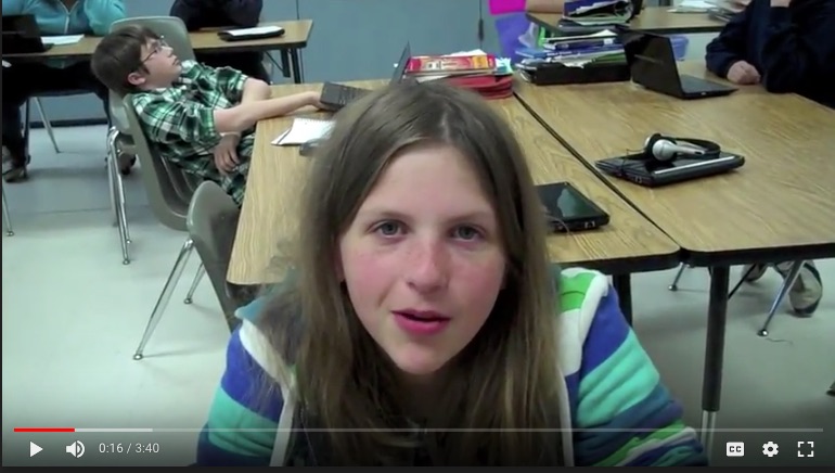 VT students talk about copyright Hunt Middle School