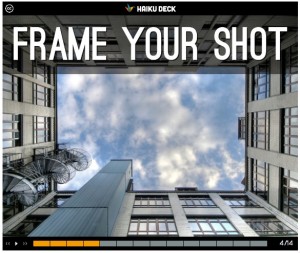 Educator Mike Pall created this HaikuDeck to offer students tips on shooting great Instagram videos.
