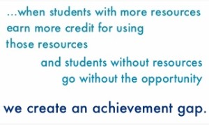 Alex Shevrin: is extra credit an equity issue?