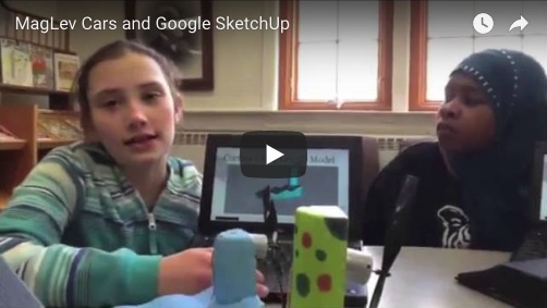 Maglev Cars in a makerspace