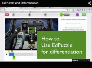 how to use EdPuzzle for differentiation