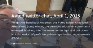 #vted twitter chat
