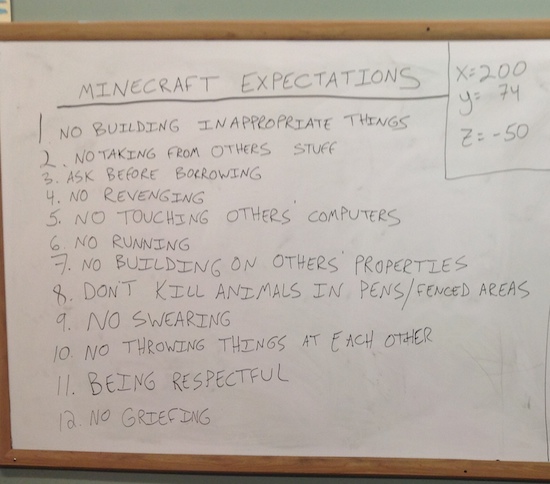 how teachers use minecraft