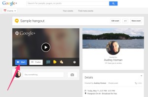 how to use Google Hangouts for screencasting