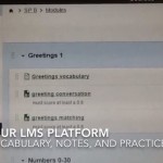 creating a self-paced Spanish class
