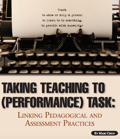 using performance tasks to measure student knowledge