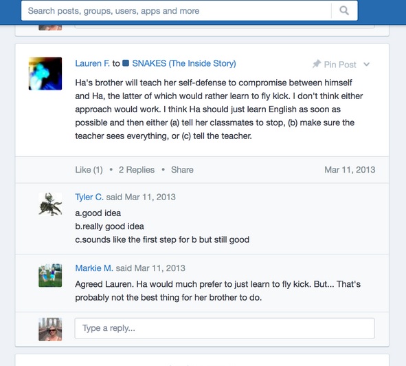 online collaboration extends student learning networks
