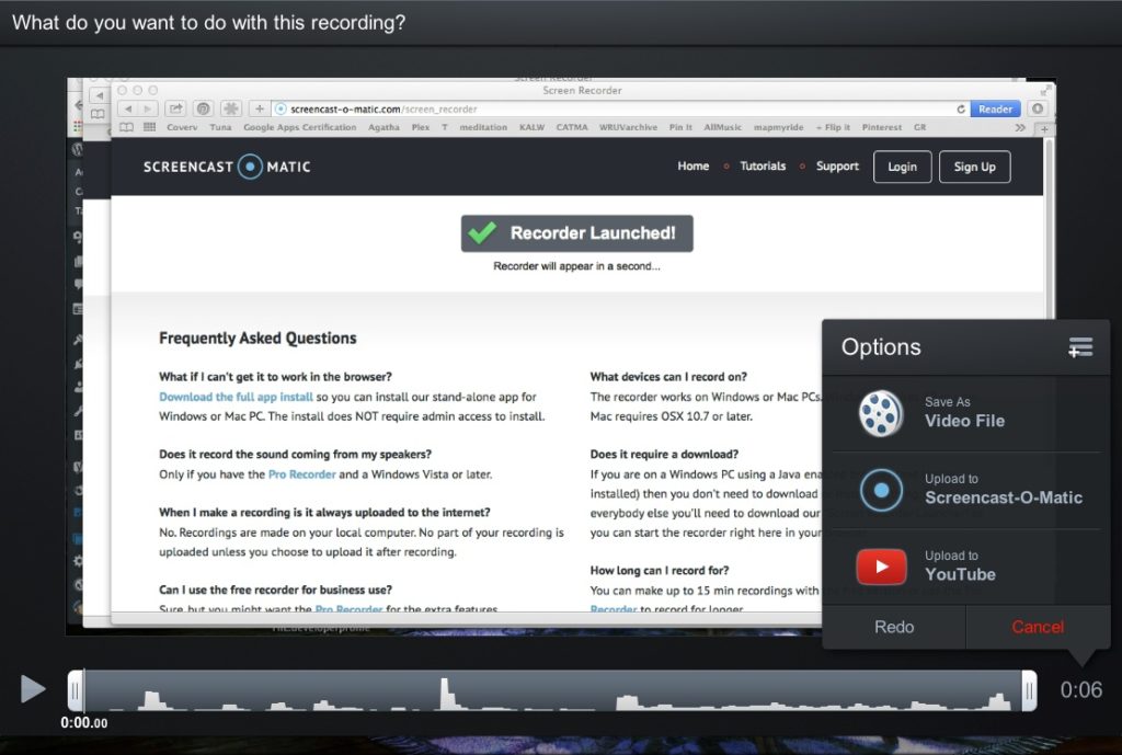 screencast google extension for mac