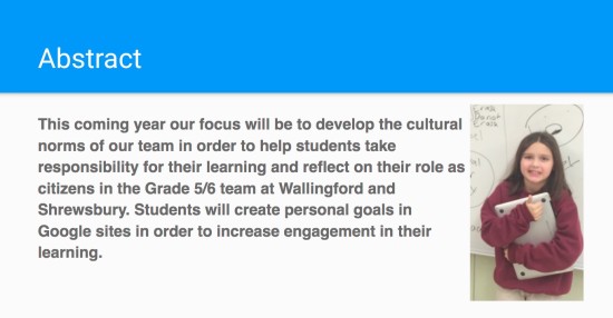 using digital tools to change student goal-setting and reflection
