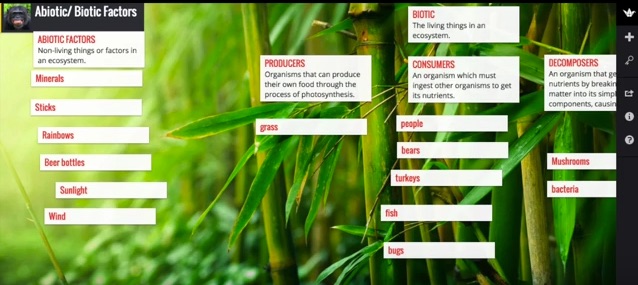 student research with Padlet