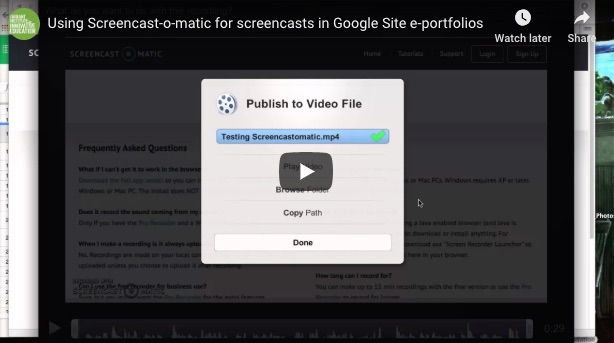 video for content areas