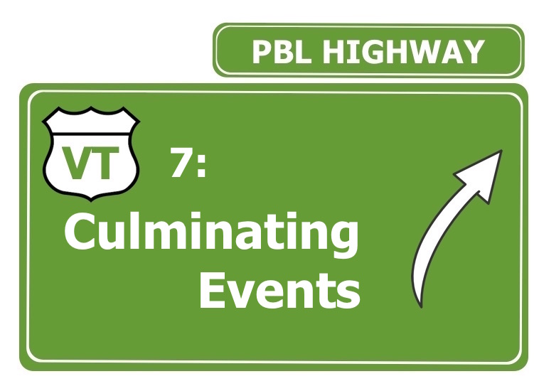 Culminating Events for ProjectBased Learning Innovative Education in VT