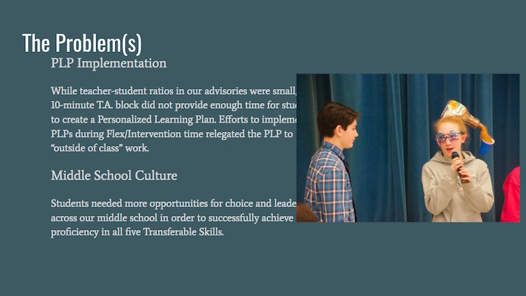 scheduling and student choice
