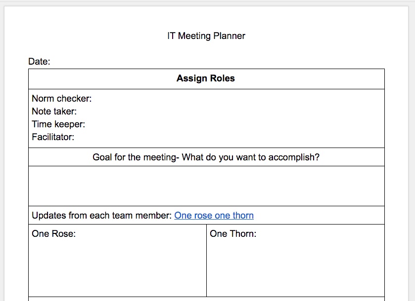 teaming planner
