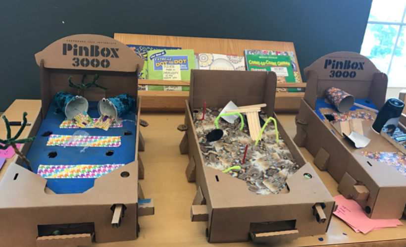 makerspace learning at Proctor Elementary