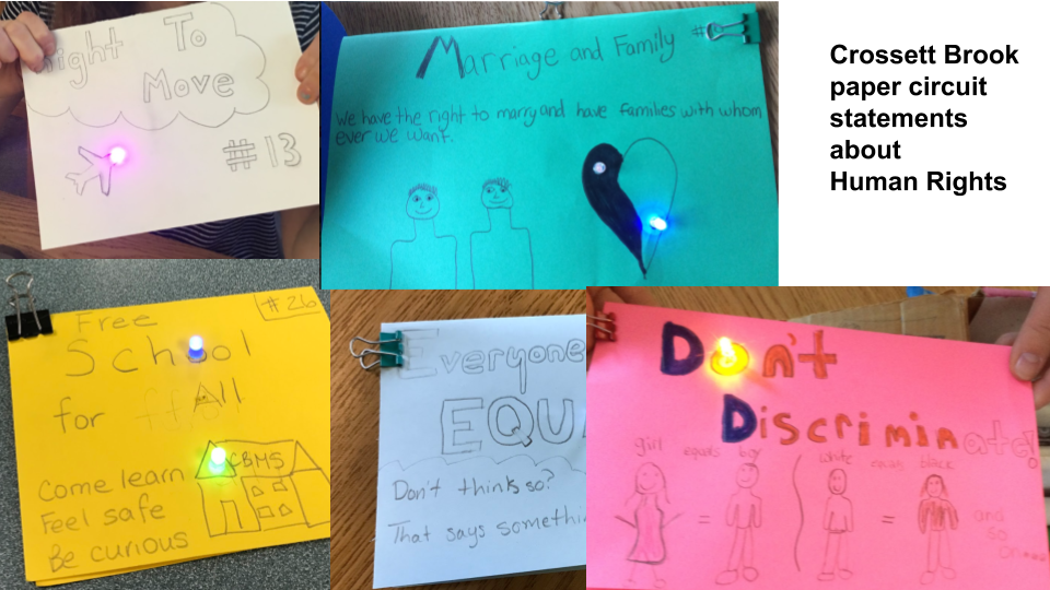 Paper Circuits from Crossett Brook