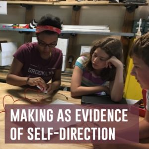 making as evidence of self-direction
