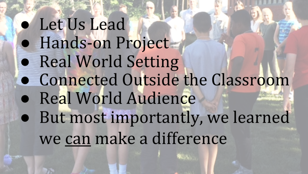 how to tell your PBL story