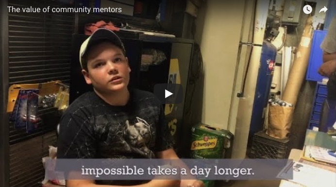 community mentors Crossett Brook Middle School