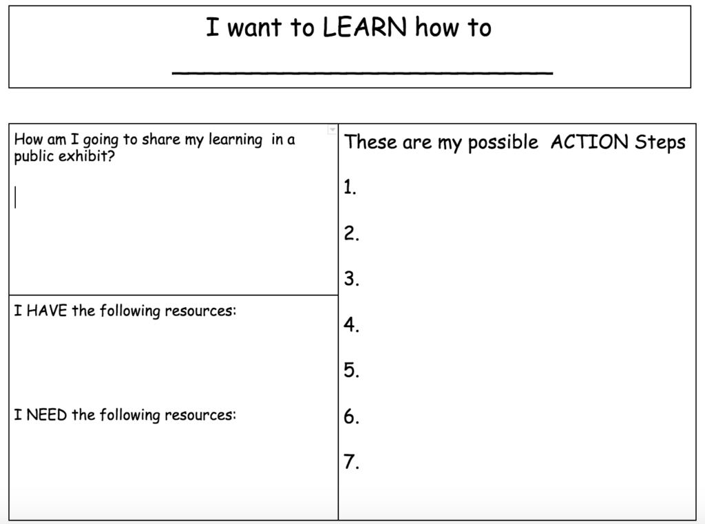 Screenshot of a planning sheet.