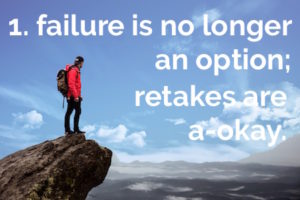 proficiency-based reporting: failure is no longer an option; retakes are a-okay