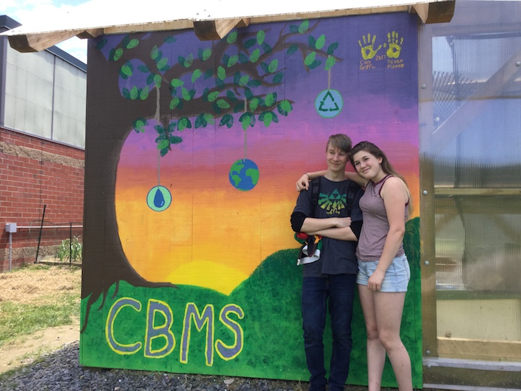 Crossett Brook mural