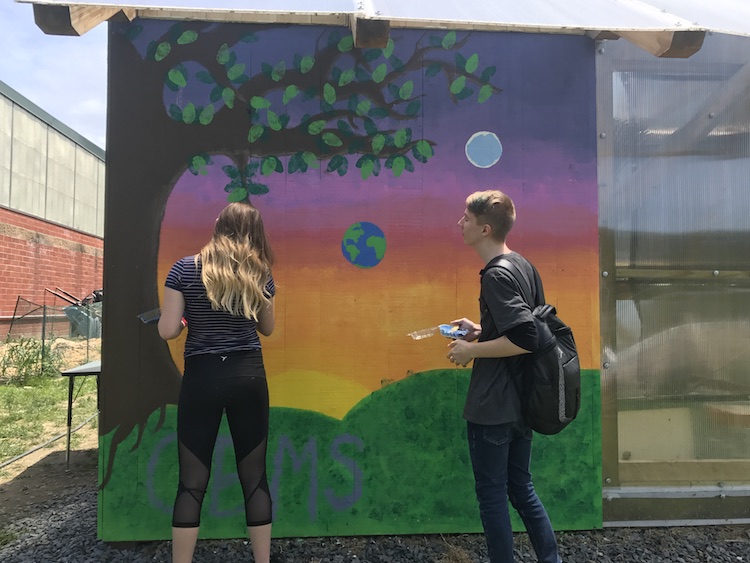 Crossett Brook mural