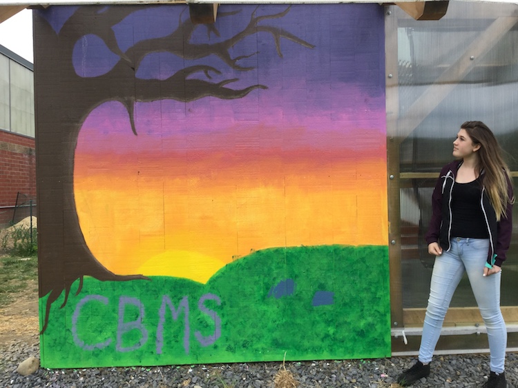 Crossett Brook mural