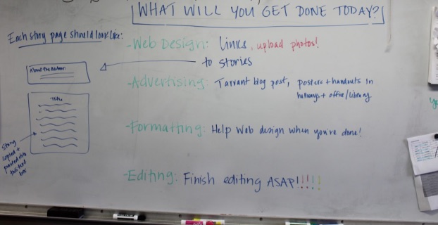 a student-led short story unit
