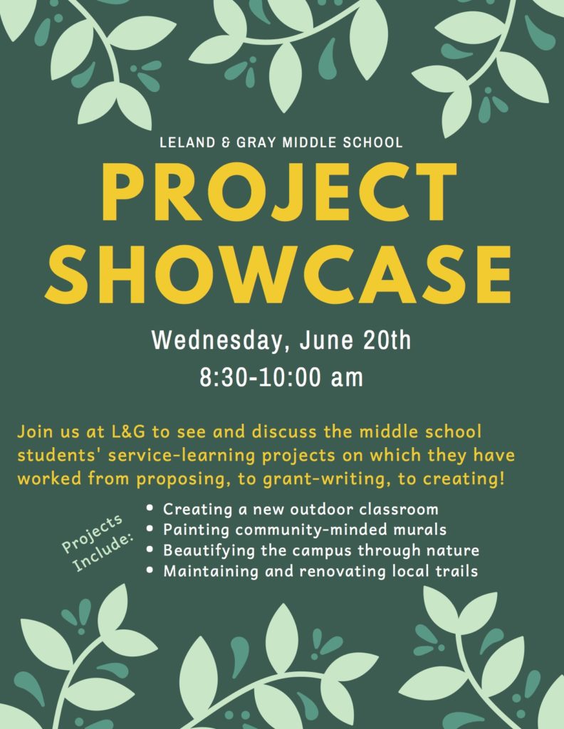 how to plan a service learning project