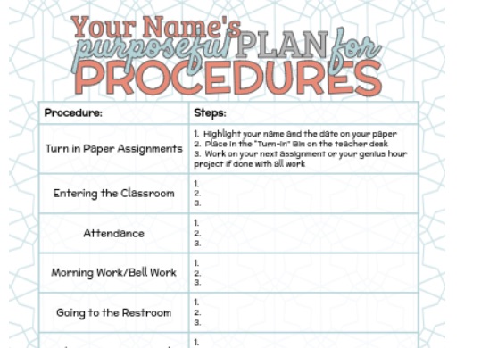 resources for building community: a purposeful plan for procedures by Meredith Akers