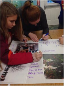 keeping the holiday spirit all year long at Burke Town School