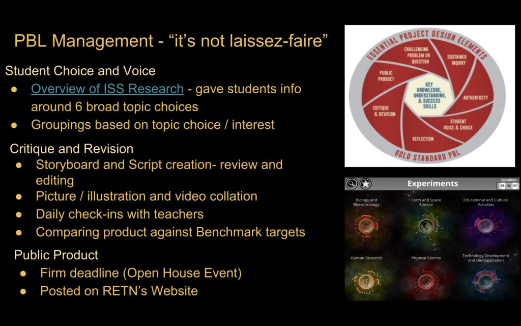 Charlotte Central School project-based learning
