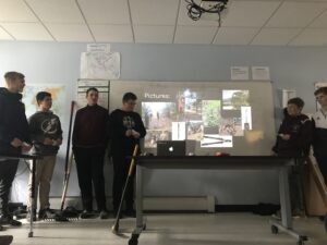 Burke student presentation rural education