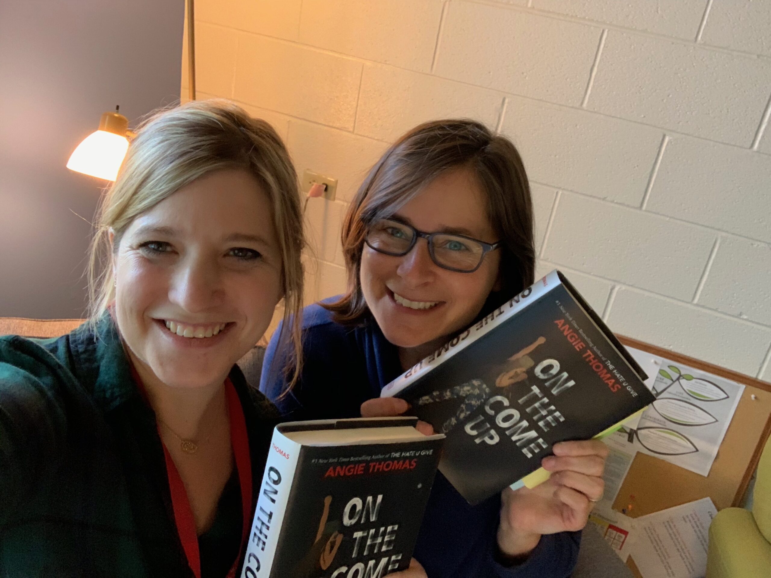 On The Come Up: guest Marley Evans, left, with host Jeanie Phillips.