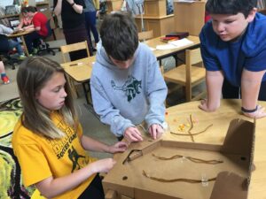 making with cardboard and Self-Direction and Self-Directed Learning