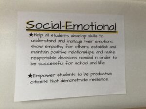 Social Emotional Goal 2