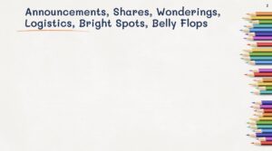 Announcements slide