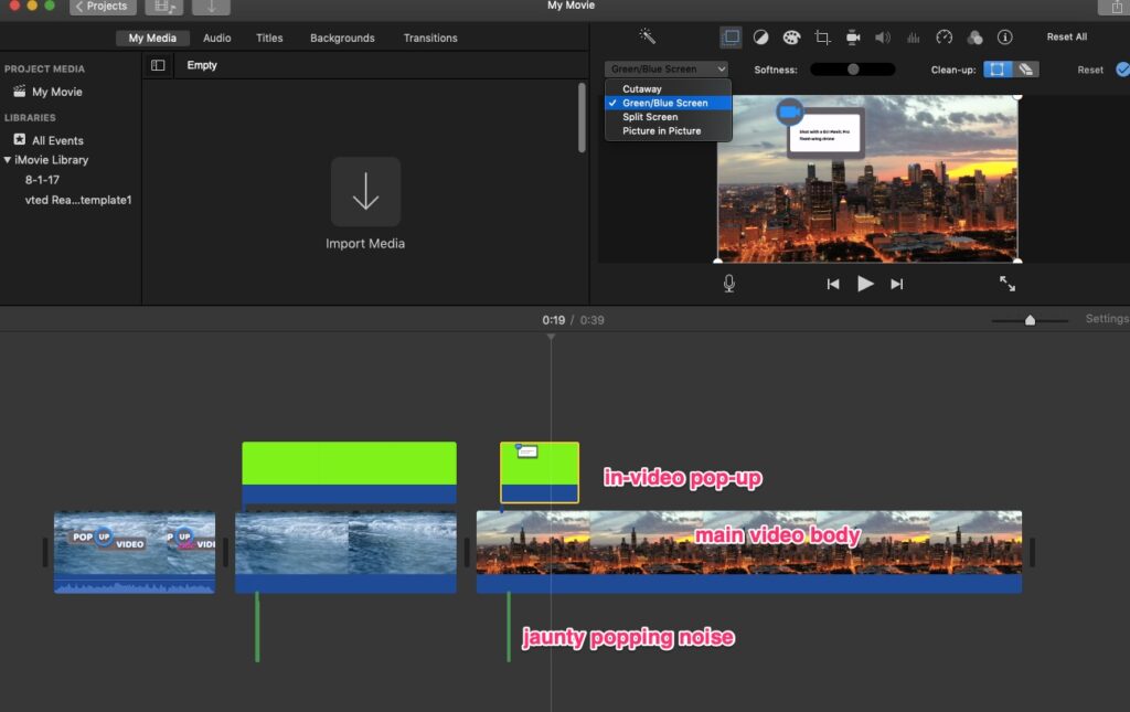 Pop Up video: adding in-video pop ups
