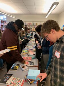 Teen Lit Mob features lots and lots and LOTS of free books. And with free books comes a book swap table!