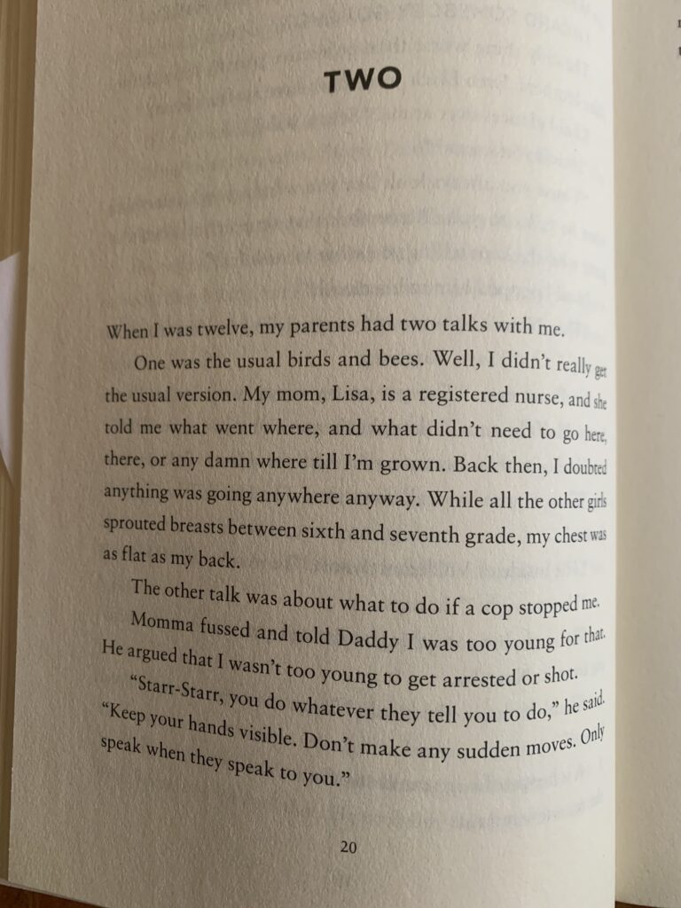 Page 20 of The Hate U Give