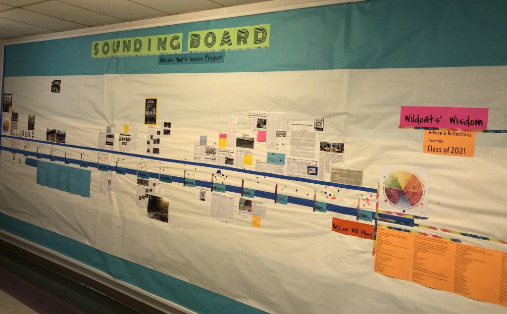 sounding board at Hazen