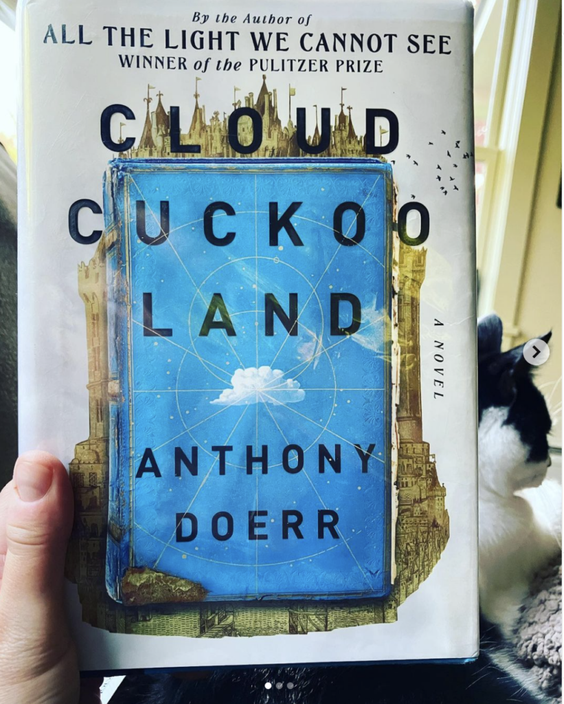 A book in a hand